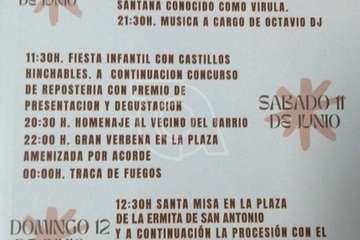 Pregón de las fiestas de San Antonio de Telde/TA.